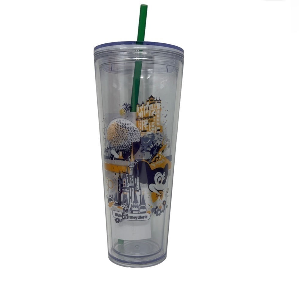 50th Anniversary Vintage-Style Starbucks Tumbler - Walt Disney World
